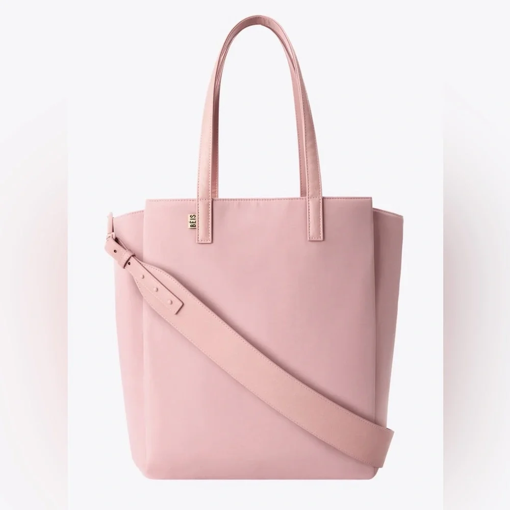 BEIS Blush Pink Tote Bag - Picture 3 of 5